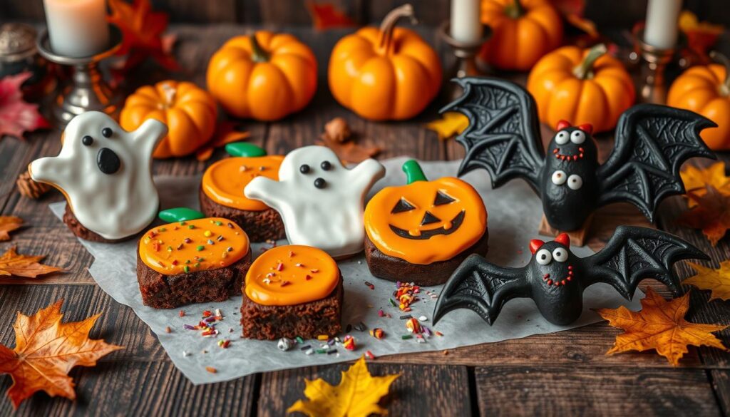 Halloween brownies recipe