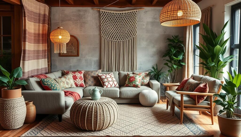 boho chic decor