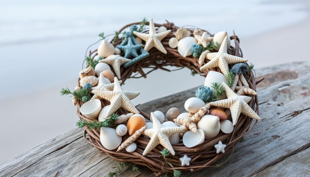 DIY coastal wreaths