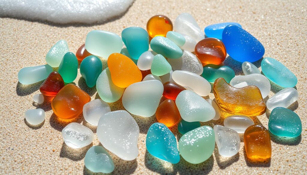 sea glass artwork